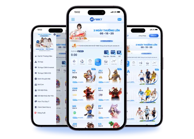 Hình ảnh đa dạng các trò chơi casino, slot và thể thao tại UE9